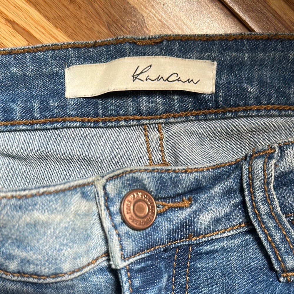 KanCan Blue Skinny Distressed Jeans - Picture 2 of 5